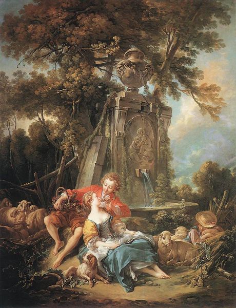 Francois Boucher An Autumn Pastoral